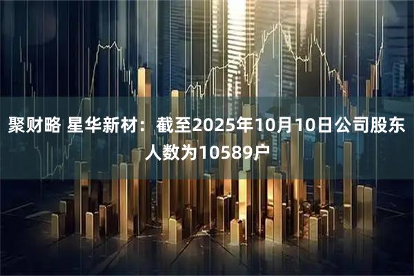 聚财略 星华新材：截至2025年10月10日公司股东人数为10589户